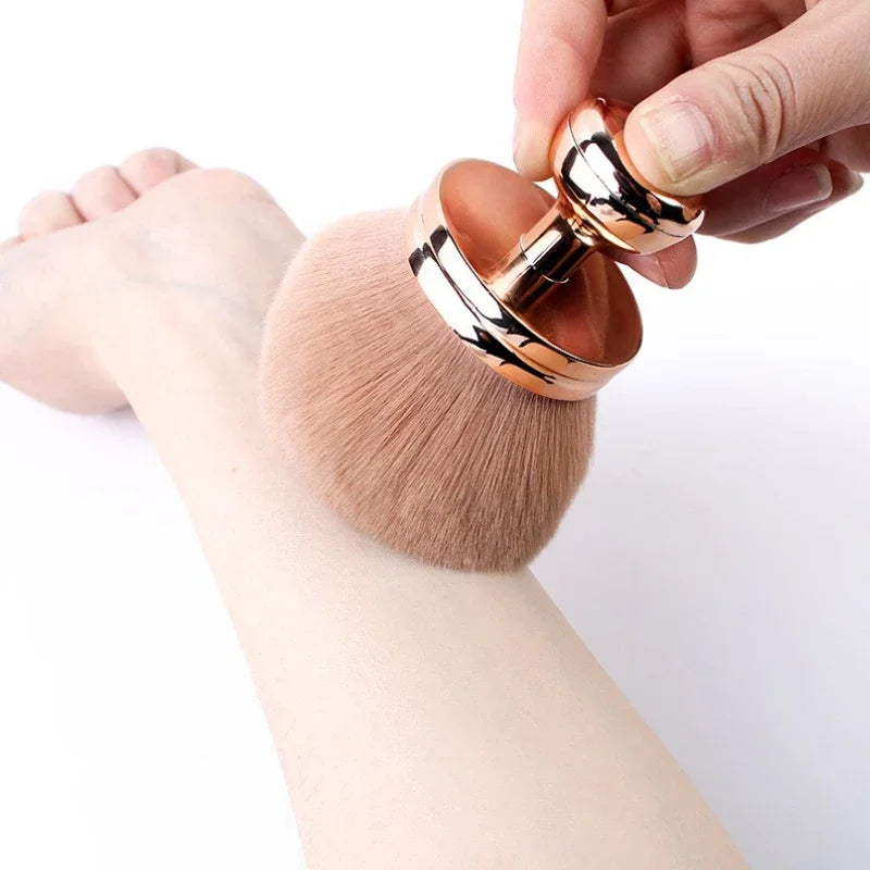 Rose Gold Radiance Makeup Brush