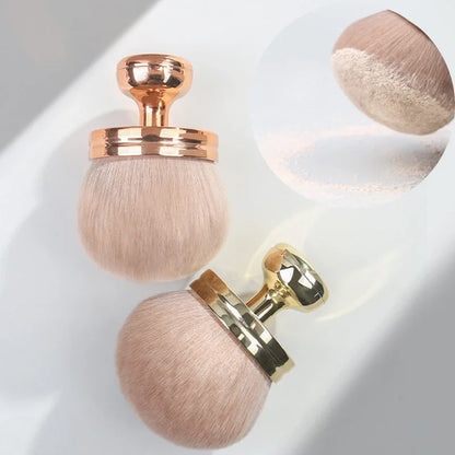 Rose Gold Radiance Makeup Brush