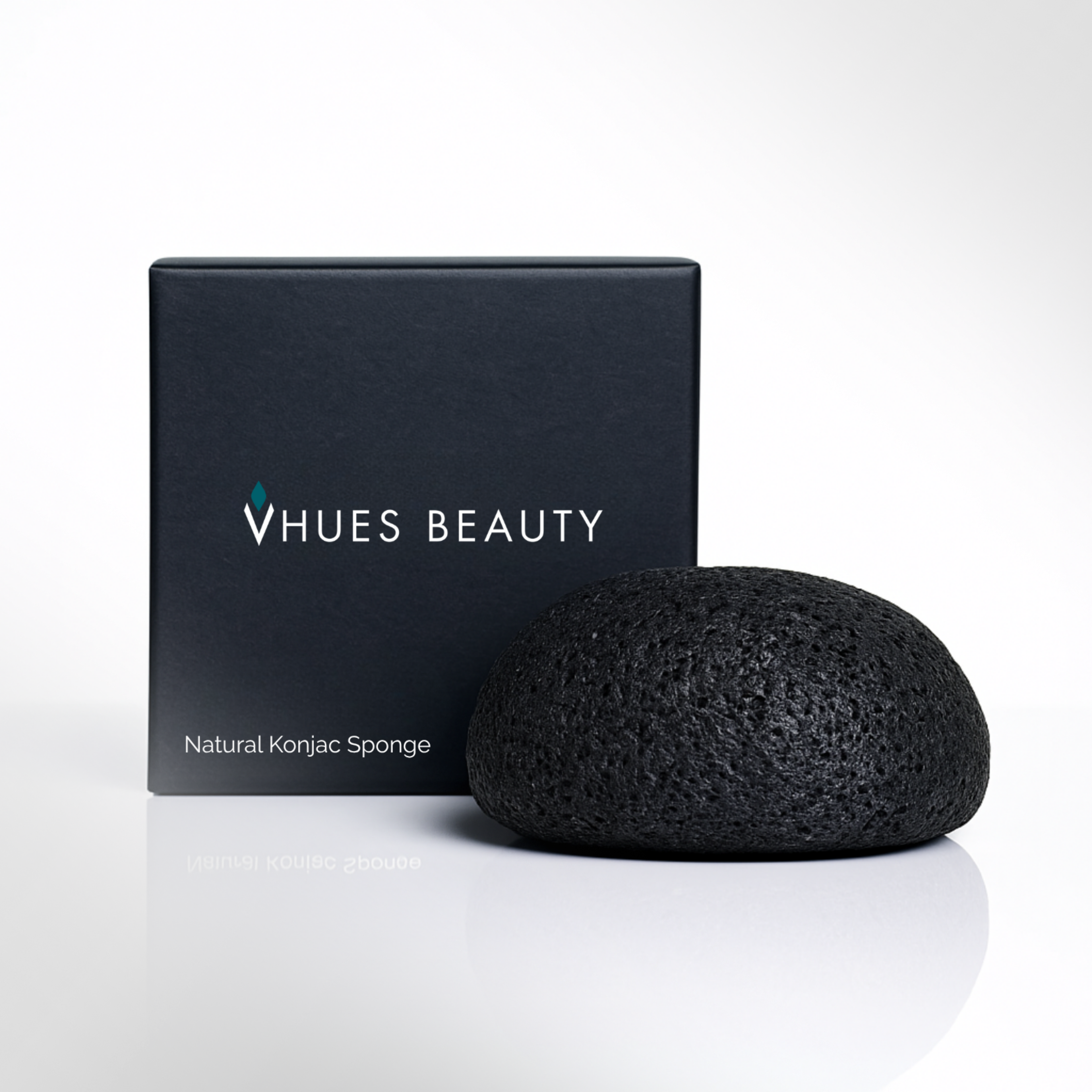 Bamboo Charcoal Konjac Sponge · Gentle Daily Exfoliator