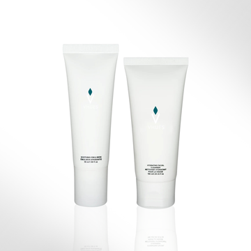 VHUES Hydrating Facial Cleanser & Rice Ferment Soothing Emulsion