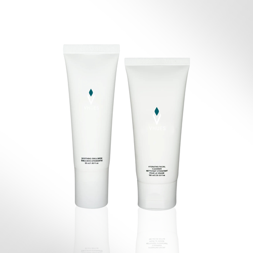 Cleanse + Soothe Set · Facial Cleanser + Rice Ferment Emulsion