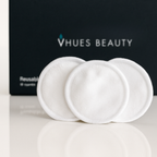 Disques de coton réutilisables en bambou VHUES — Paquet de 12