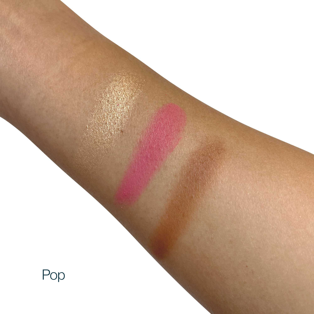 Vegan Pro Cheek Palette · Sculpt, Flush & Highlight