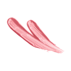 Two pink lipstick swatches on a white background