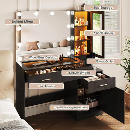 The Sensory Symphony Vanity