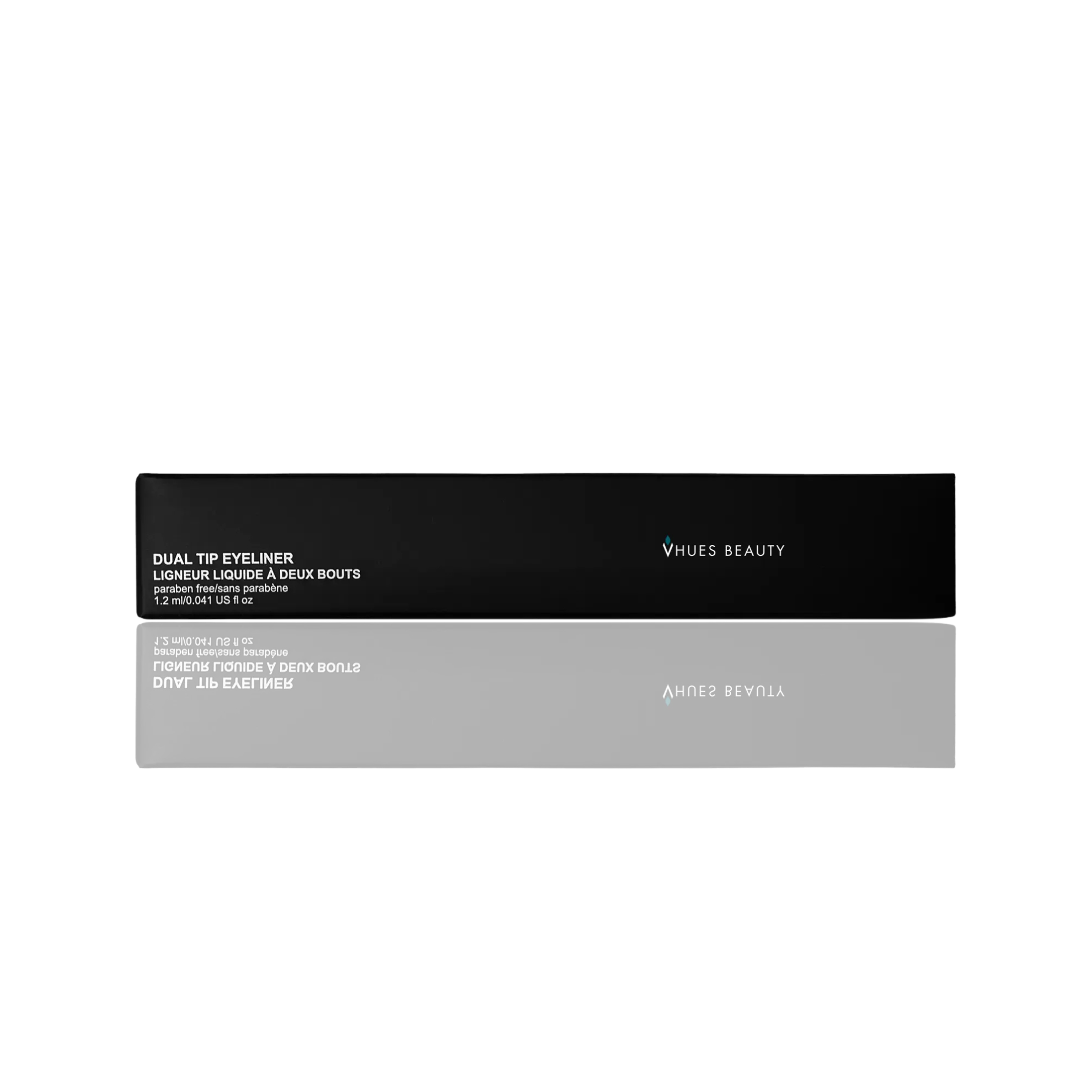 Dual Tip Eyeliner Pen - Rich Black