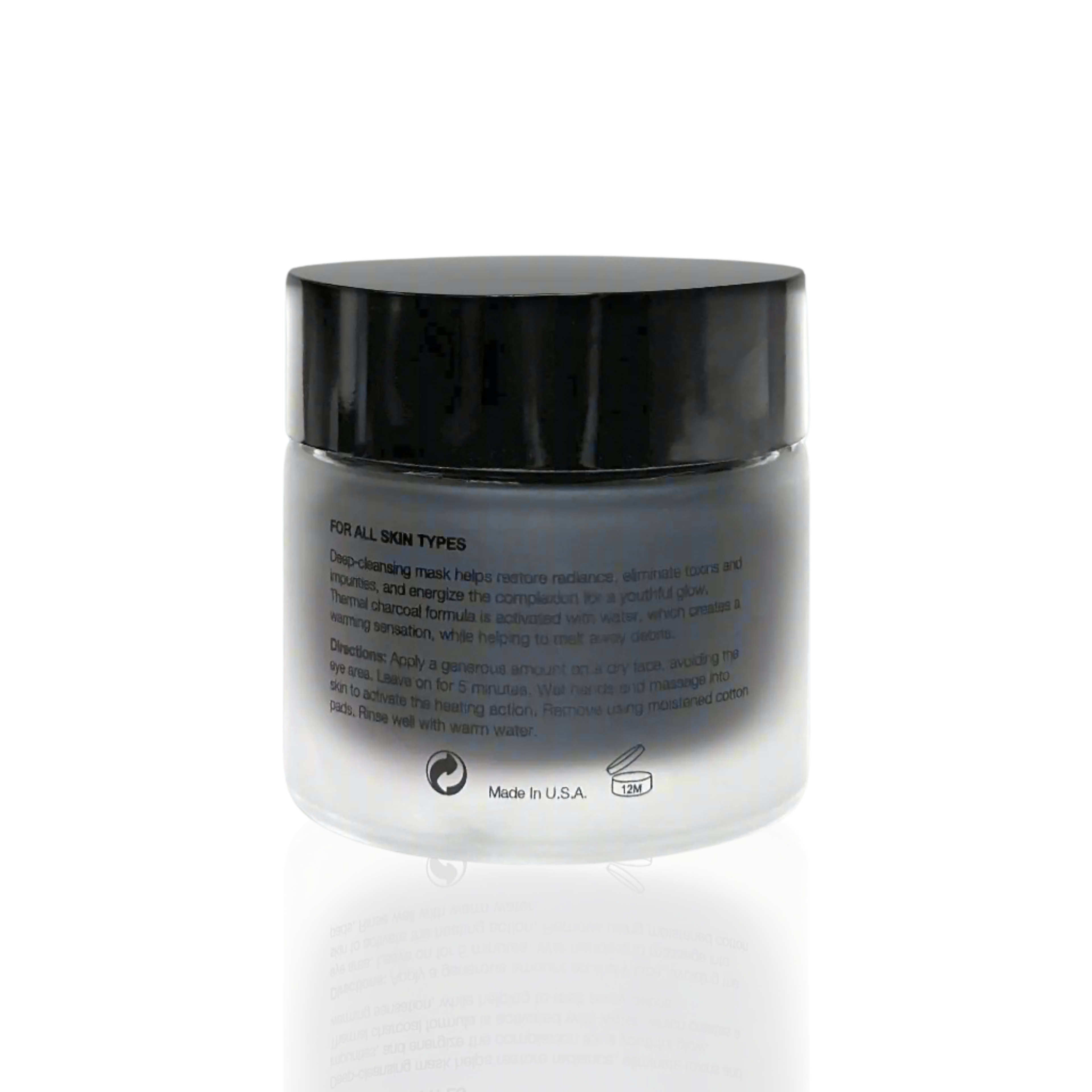 Clarify & Balance · Charcoal Mask + Oil-Free Moisturizer