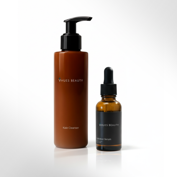 Essential Hydration Pair · Kale Cleanser + Hydration Serum