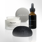 Total Overnight Renewal Kit · Facial Oil + Renewal Crème + Konjac Sponge