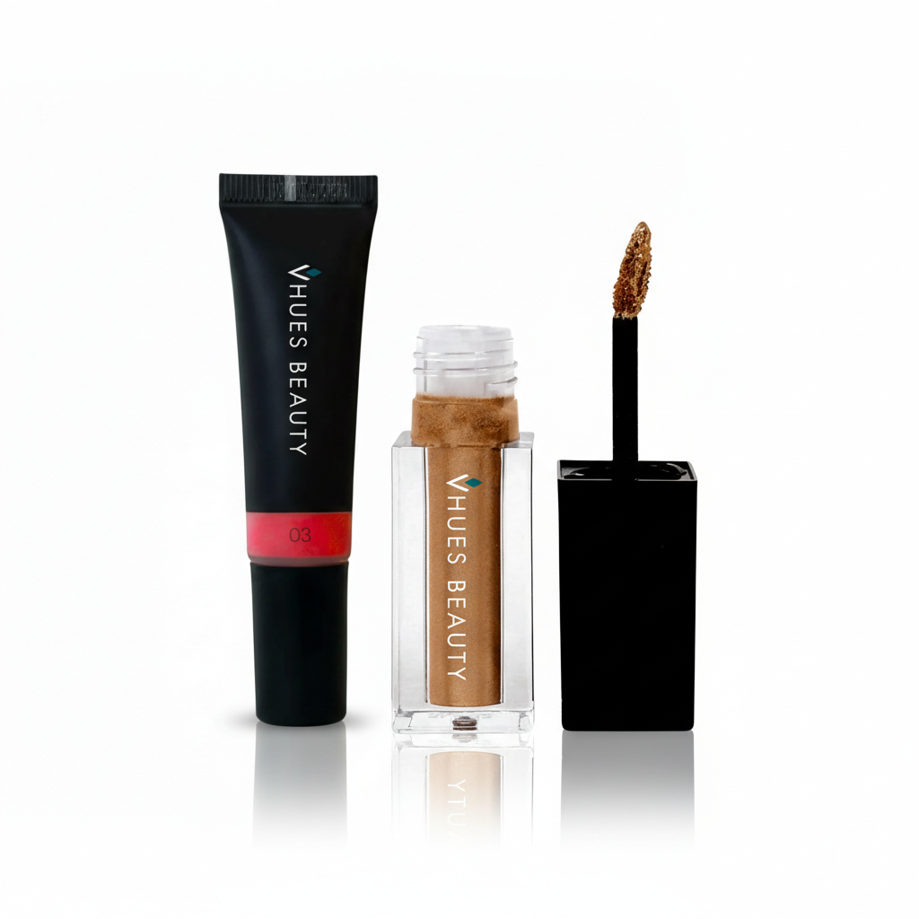 Liquid Glow Pair · Blush + Shimmer